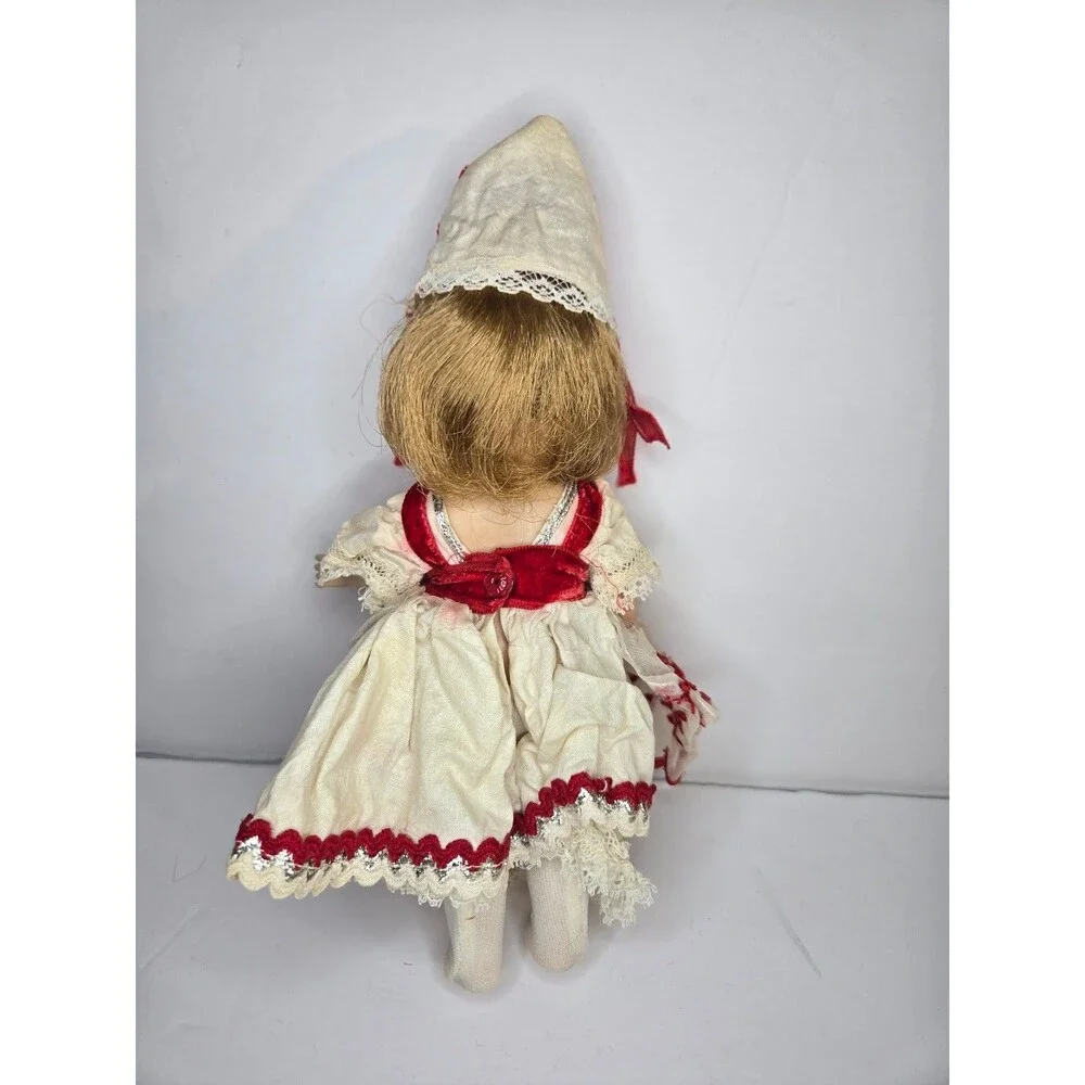 Vogue Ginny Doll Dolls of the World Ripped Dress Stain on Foot